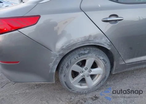 2015 Kia Optima Lx из США, поврежденный, VIN 5XXGM4A72FG369293